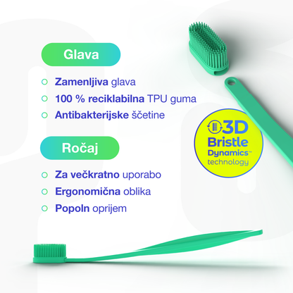 3D Bristle Dynamics™ zobna ščetka
