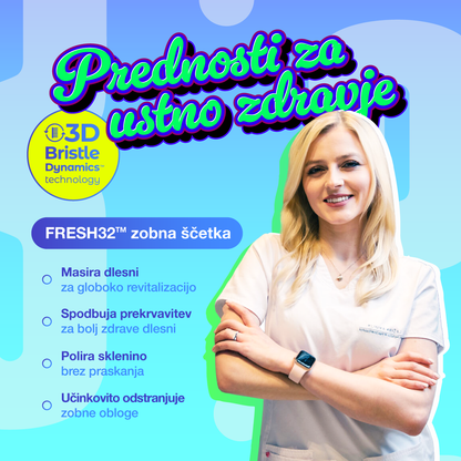 3D Bristle Dynamics™ zobna ščetka
