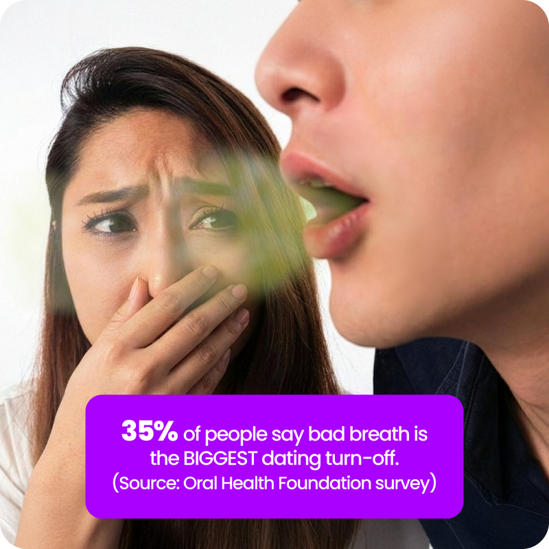 2. Because the state of your teeth and breath affects how others see you