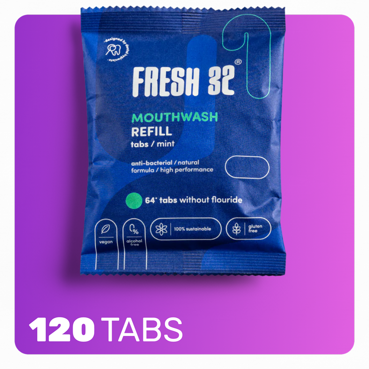 Refill – tablety ústnej vody