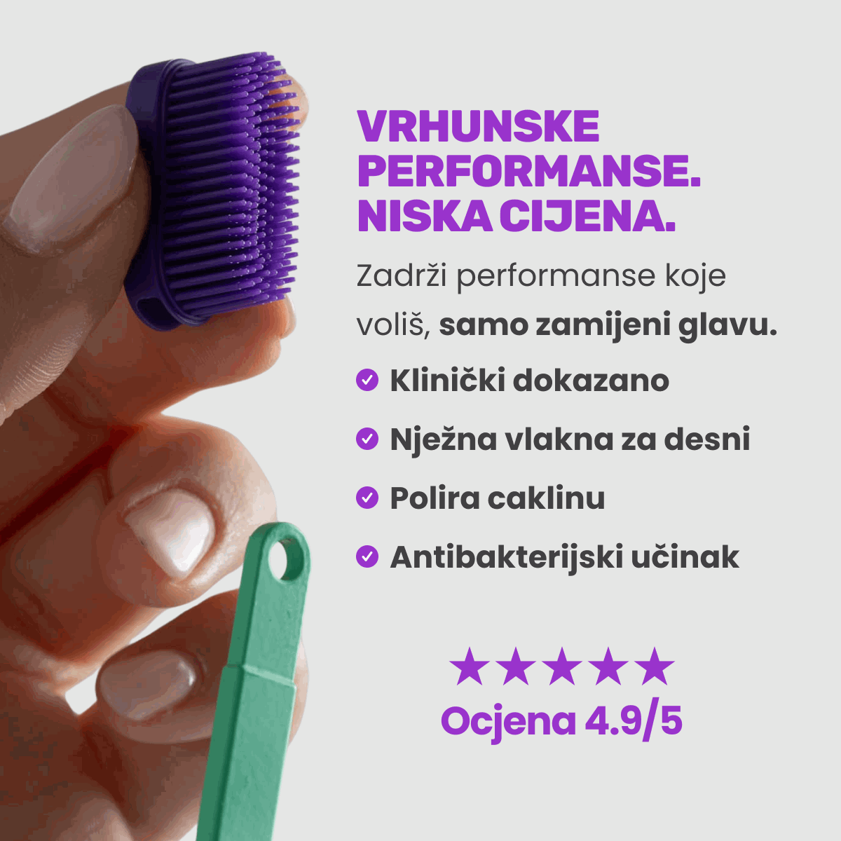 3D Bristle Dynamics™ heads