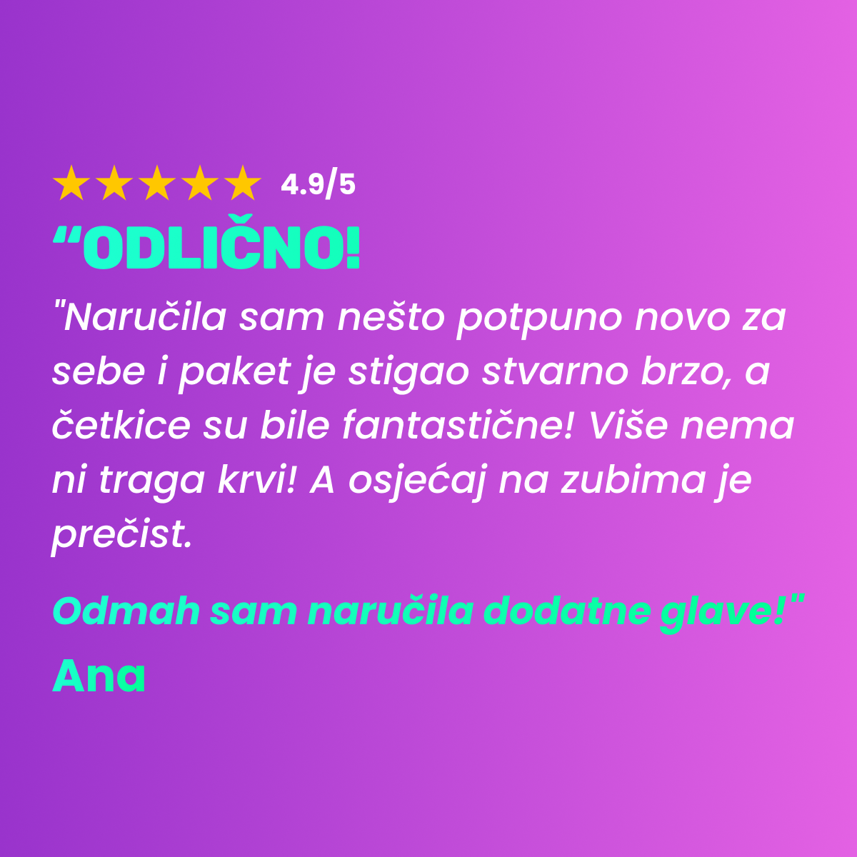 3D Bristle Dynamics™ heads