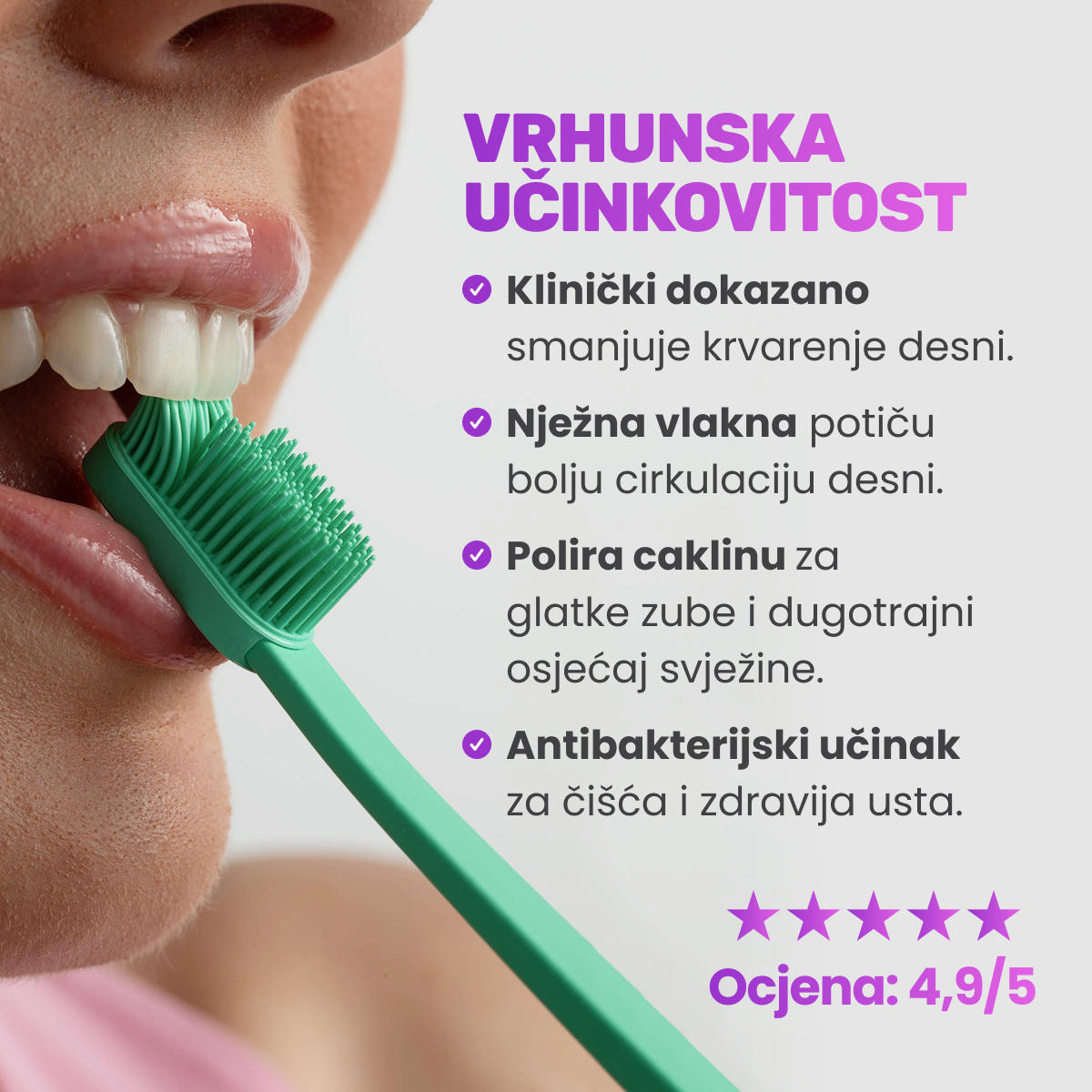 3D Bristle Dynamics™ toothbrush