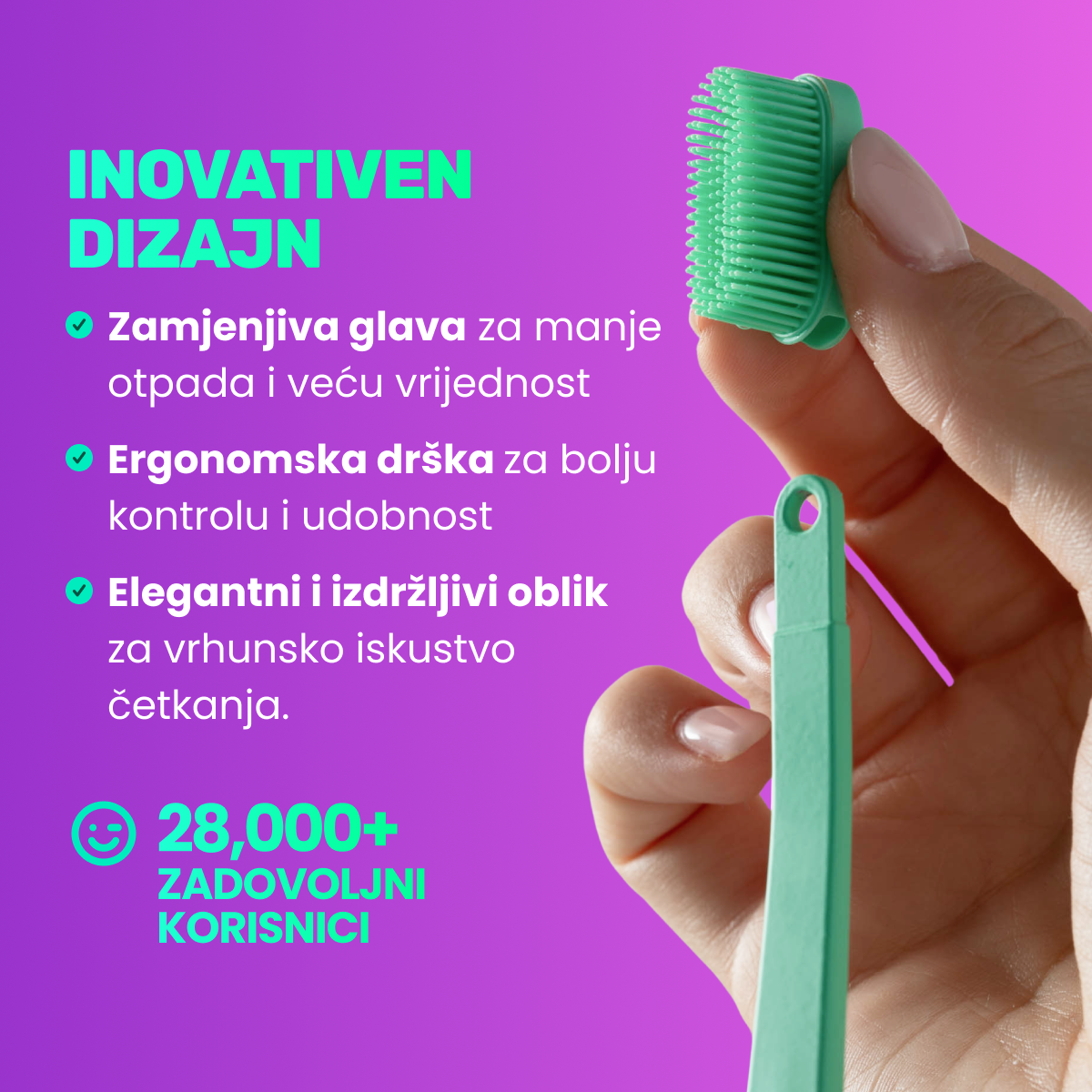 3D Bristle Dynamics™ toothbrush