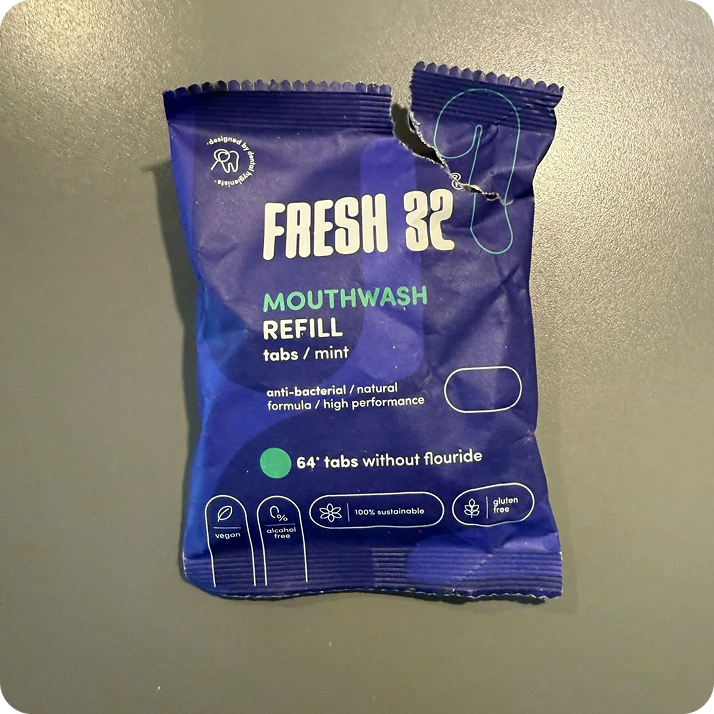 No alcohol, no burn, just fresh