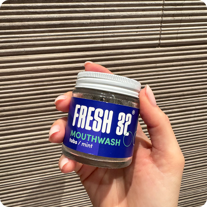 No alcohol, no burn, just fresh