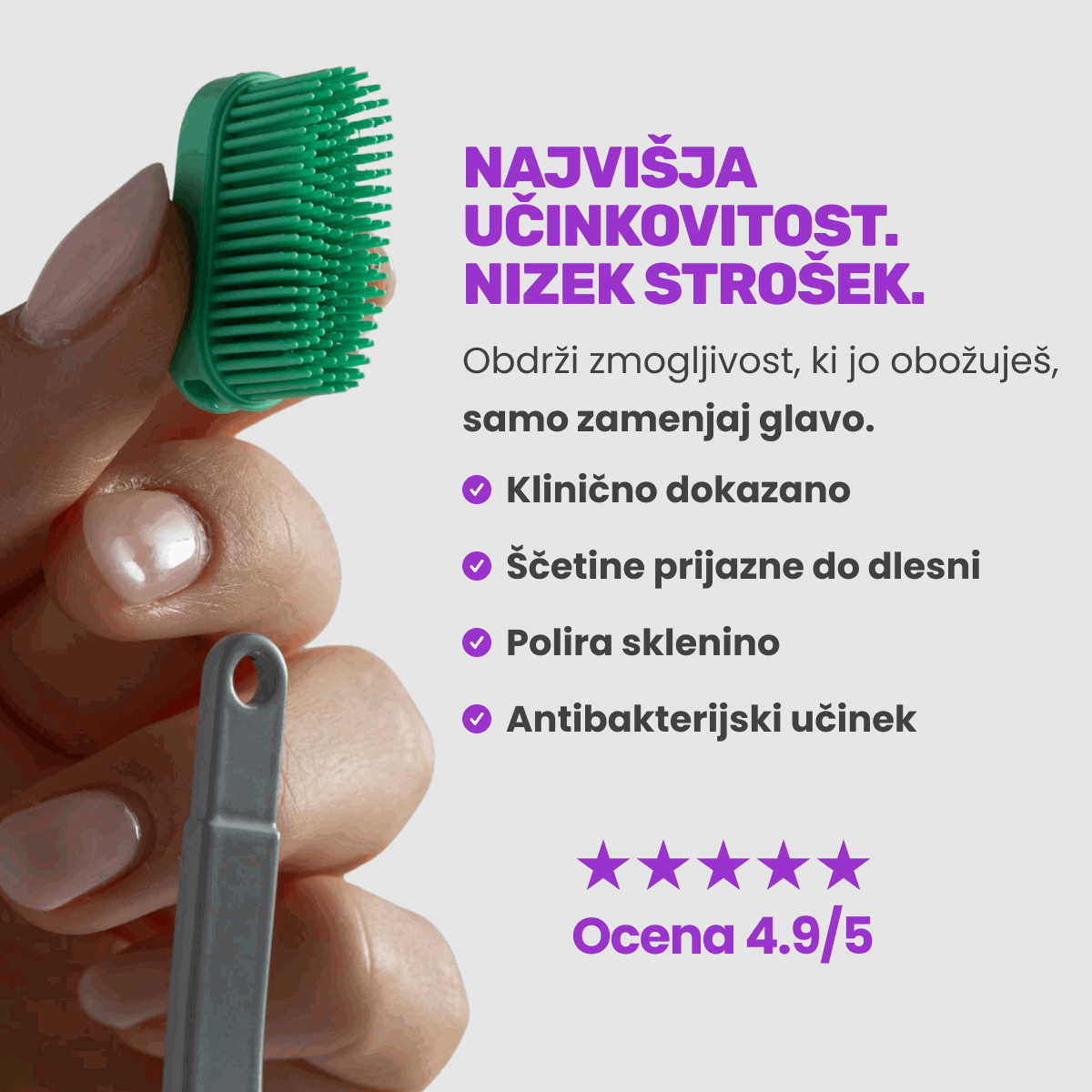 3D Bristle Dynamics™ heads