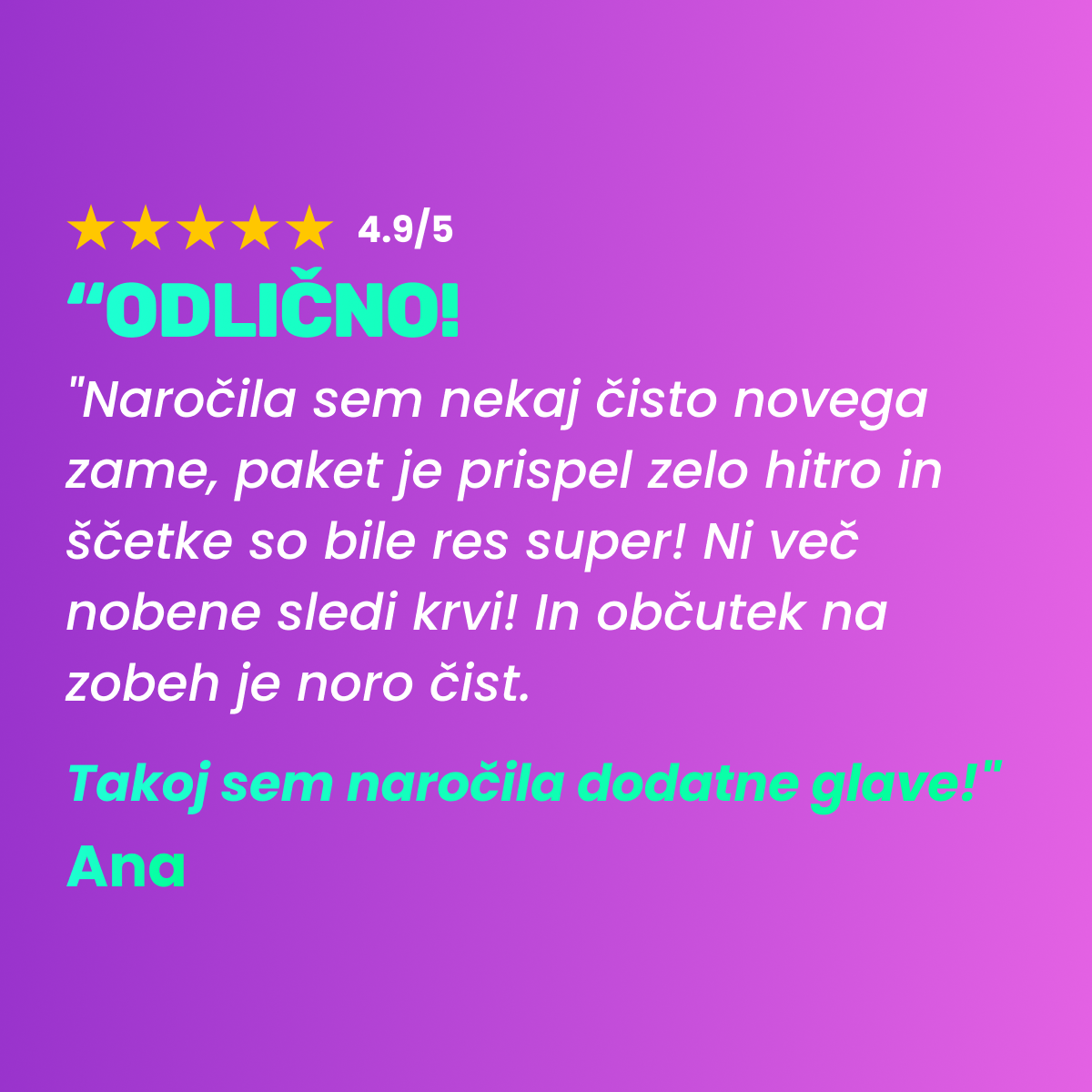 3D Bristle Dynamics™ heads