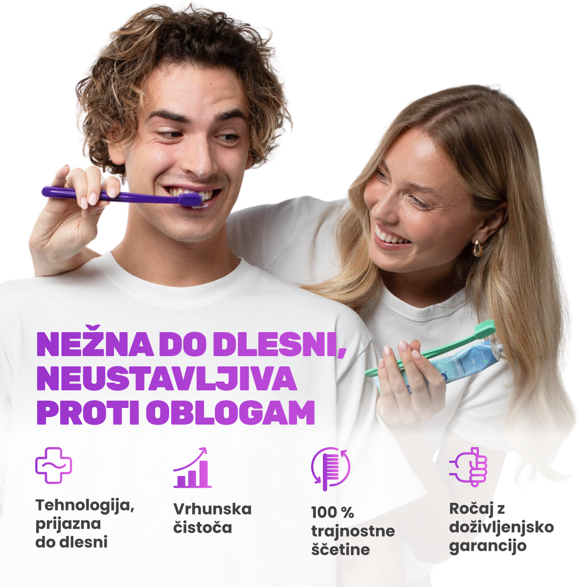 3D Bristle Dynamics™ toothbrush