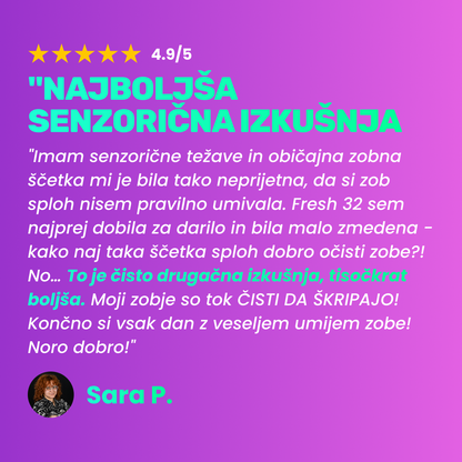 3D Bristle Dynamics™ zobna ščetka