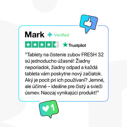 Tablety zubnej pasty