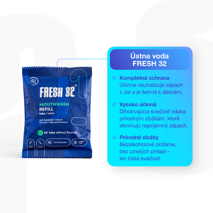 Refill – tablety ústnej vody