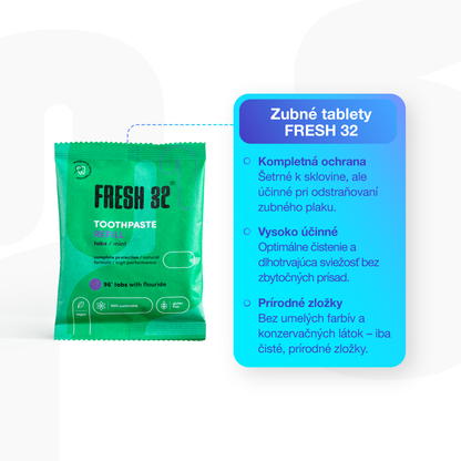 Refill - tablety zubnej pasty