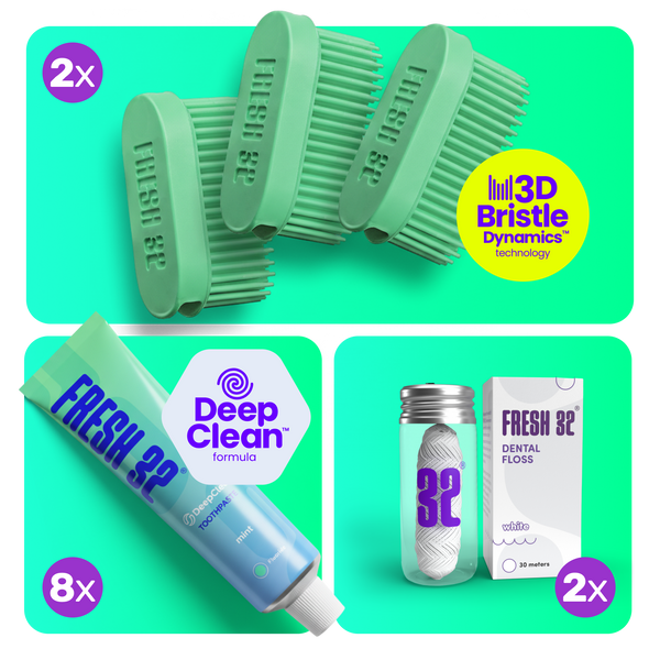 REFILL Oral Care Kit – for couple