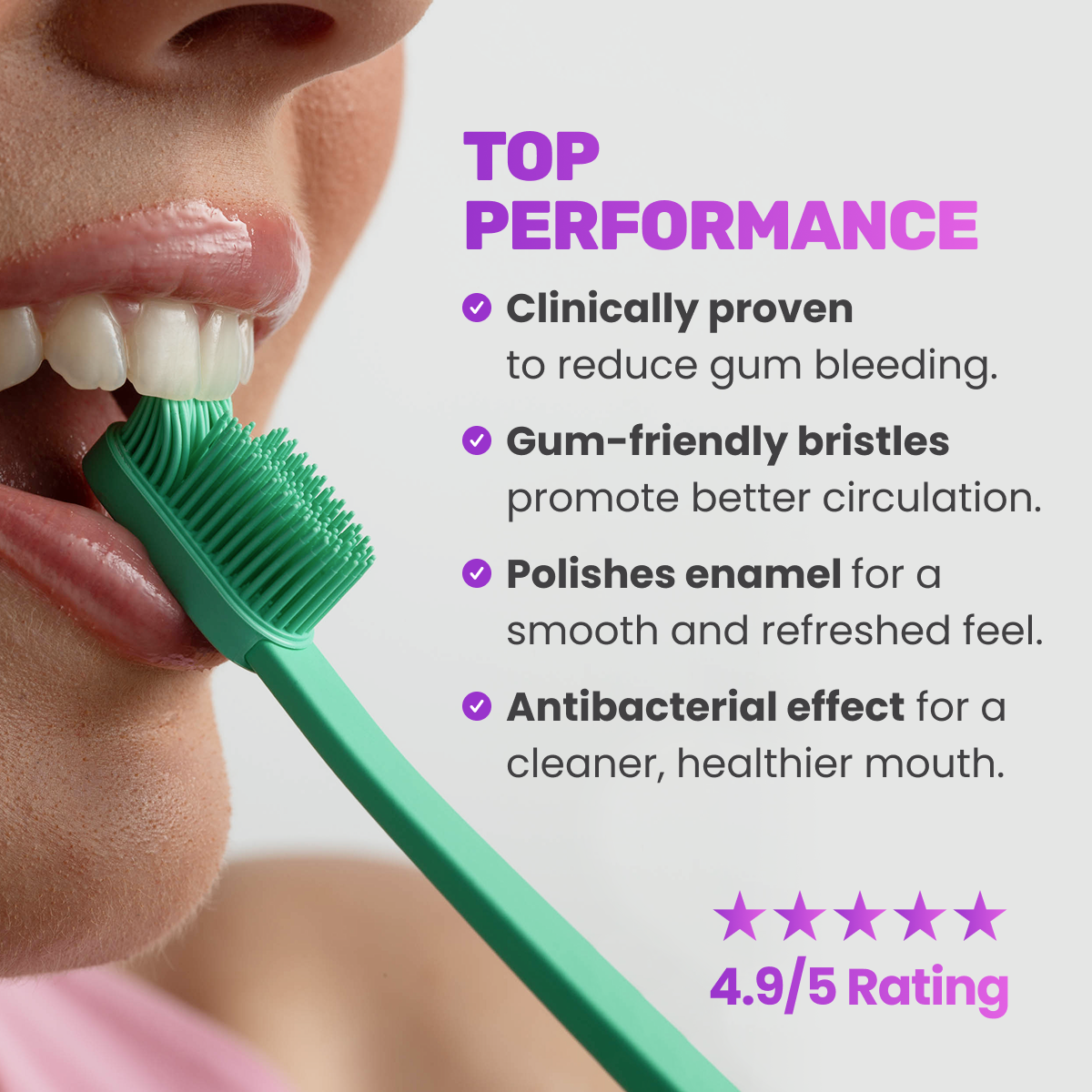 3D Bristle Dynamics™ toothbrush