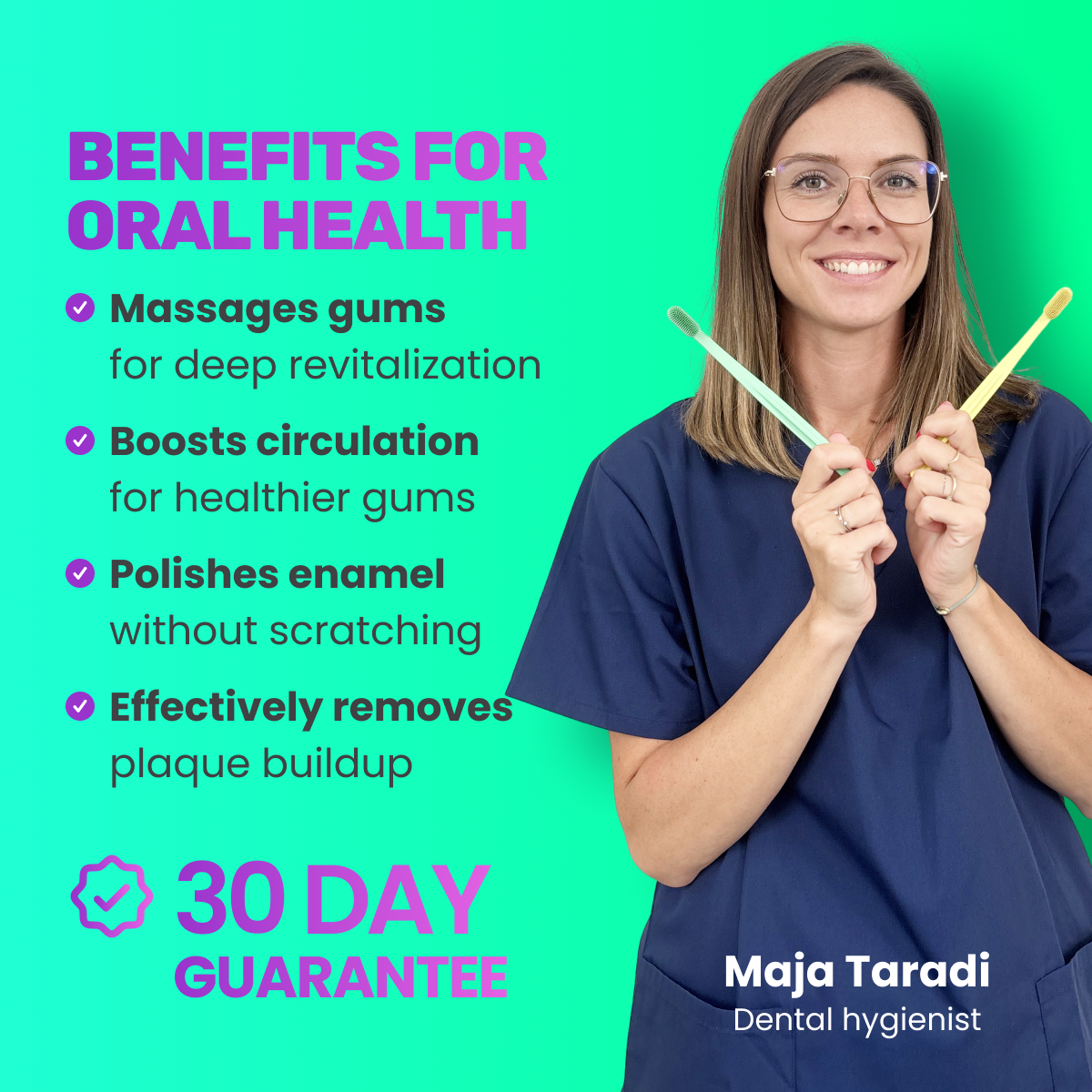 3D Bristle Dynamics™ toothbrush