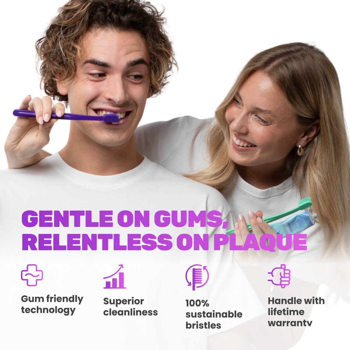 3D Bristle Dynamics™ toothbrush