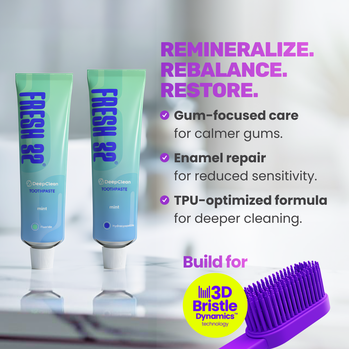 Remineralizing toothpaste