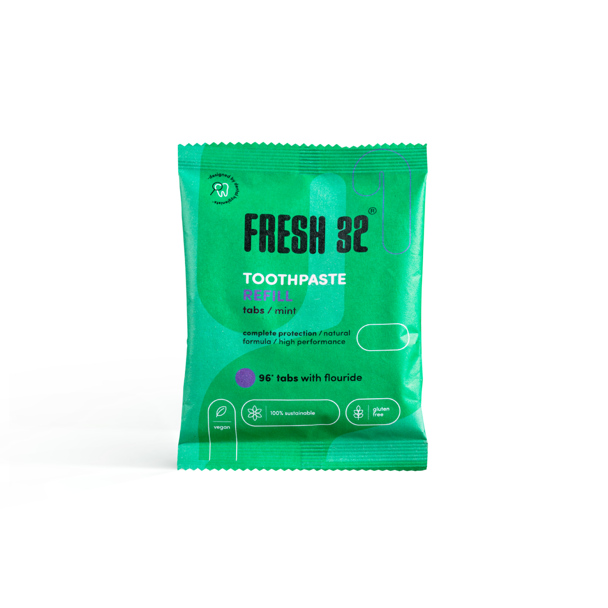 Pakiet uzupełniający - Pasta do zębów w tabletkach